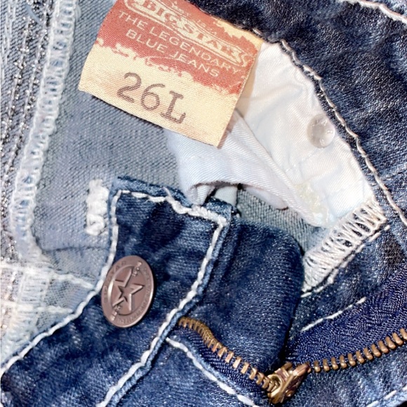 Miss me jeans and big star jeans practically brand new only worn once or twice - Picture 3 of 5